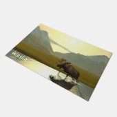 Aftermiddag Moose Deurmat (Schuin)