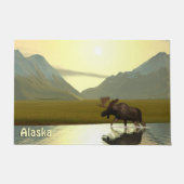 Aftermiddag Moose Deurmat (Voorkant)