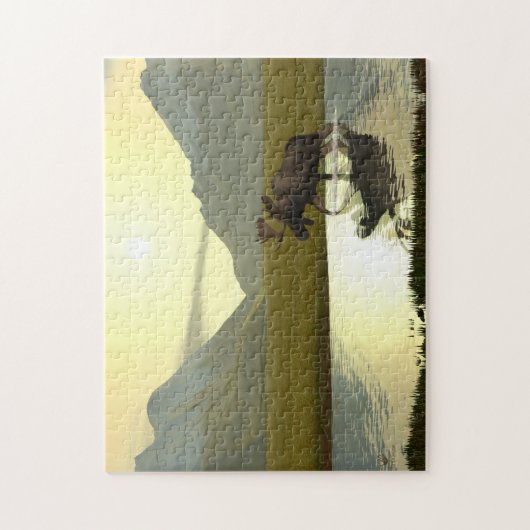 Aftermiddag Moose Legpuzzel (Verticaal)