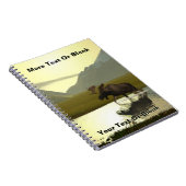 Aftermiddag Moose Notitieboek (Rechterzijde)