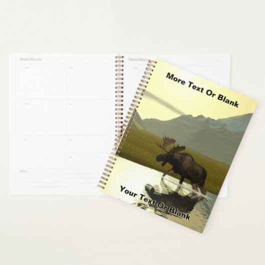 Aftermiddag Moose Planner (Display)