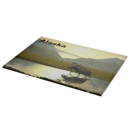 Aftermiddag Moose Snijplank (Hoek)