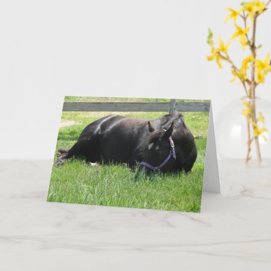 Aftermiddag Nap Kaart (Gele Bloem)