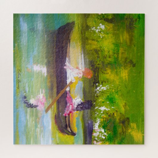 Aftermiddag Puzzle Legpuzzel (Horizontaal)