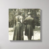 Aftermiddag Stroll Wrapped Canvas (Voorkant)