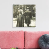 Aftermiddag Stroll Wrapped Canvas Afdruk (Insitu (Woonkamer))