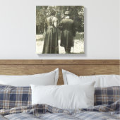 Aftermiddag Stroll Wrapped Canvas Afdruk (Insitu (Slaapkamer))