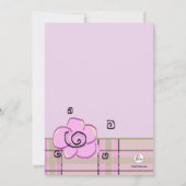 Aftermiddag Tea Birthday Kaart (Achterkant)