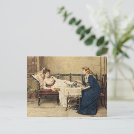 Aftermiddag Tea Briefkaart (Staand voorkant)