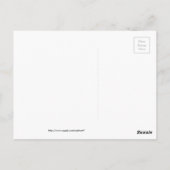 Aftermiddag Tea Cats, Louis Wain Briefkaart (Achterkant)