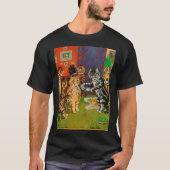 Aftermiddag Tea Cats, Louis Wain T-shirt (Voorkant)