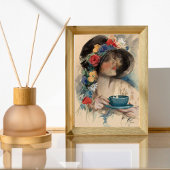 Aftermiddag Tea, Harrison Fisher Poster