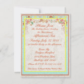 Aftermiddag Tea Johnson Bros Bone China Kaart (Voorkant)