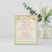 Aftermiddag Tea  Johnson Bros Bone China Kaart (Staand voorkant)