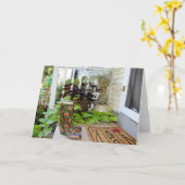 Aftermiddag Tea Kaart (Gele Bloem)