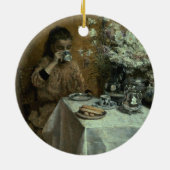 Aftermiddag Tea Keramisch Ornament (Achterkant)