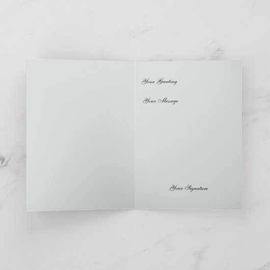 Aftermiddag Tea Lady Kaart (Binnen)