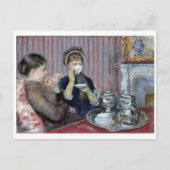 Aftermiddag Tea, Mary Cassatt Briefkaart (Voorkant)