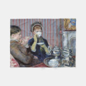 Aftermiddag Tea, Mary Cassatt Fleece Deken (Voorkant (Horizontaal))