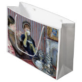 Aftermiddag Tea, Mary Cassatt Groot Cadeauzakje (Voorkant Gekanteld)