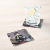 Aftermiddag Tea, Mary Cassatt Kartonnen Onderzetters (Insitu)