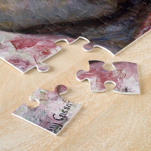 Aftermiddag Tea, Mary Cassatt Legpuzzel (Zijkant)