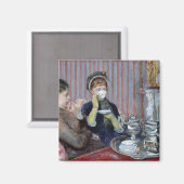 Aftermiddag Tea, Mary Cassatt Magneet (Voorkant / Achterkant)