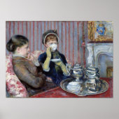 Aftermiddag Tea, Mary Cassatt Poster (Voorkant)