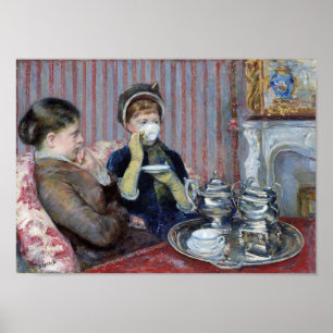 Aftermiddag Tea, Mary Cassatt Poster