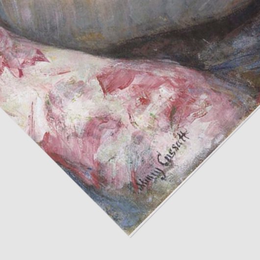 Aftermiddag Tea, Mary Cassatt Tissuepapier (Detail)