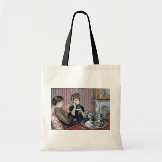 Aftermiddag Tea, Mary Cassatt Tote Bag (Voorkant)