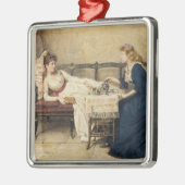 Aftermiddag Tea Metalen Ornament (Links)