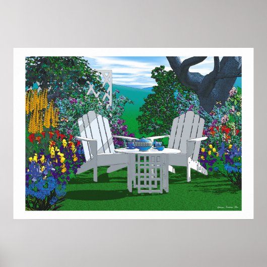 Aftermiddag Tea Poster (Voorkant)