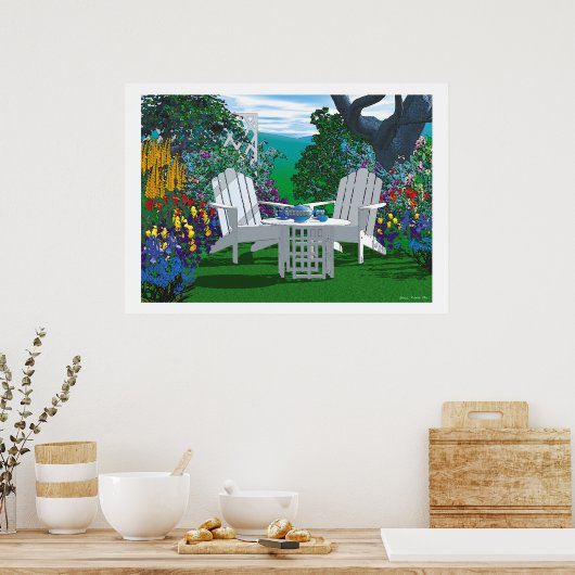 Aftermiddag Tea Poster (Keuken)