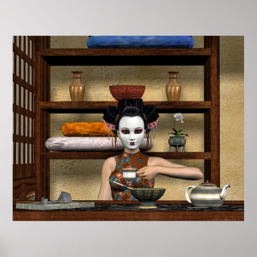 Aftermiddag Tea Poster (Voorkant)