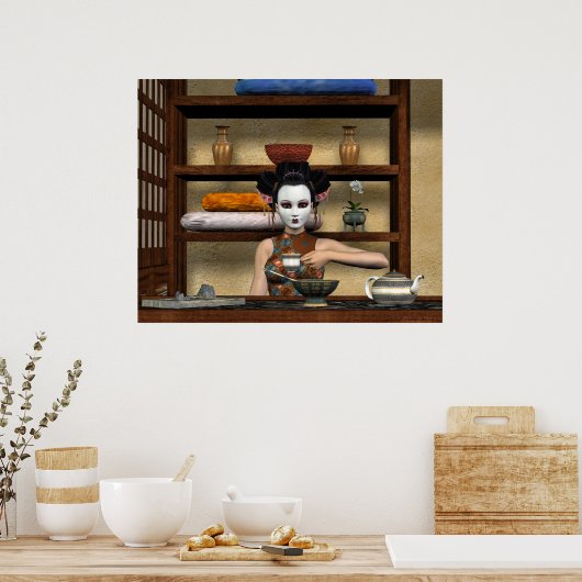 Aftermiddag Tea Poster (Keuken)