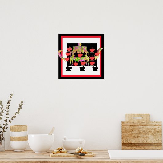 Aftermiddag Tea Poster (Keuken)