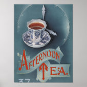 Aftermiddag Tea Poster (Voorkant)