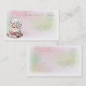 Aftermiddag Tea Visitekaartje (Voorkant / Achterkant)
