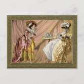 Aftermiddag thee briefkaart (Voorkant)