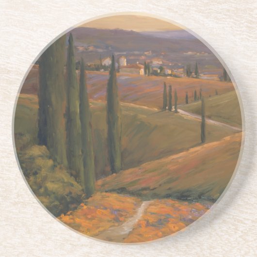 Aftermiddag Walk I Zandsteen Onderzetter (Voorkant)