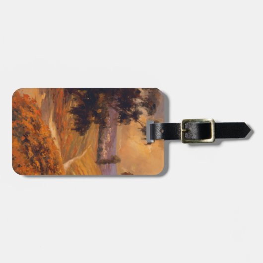 Aftermiddag Walk II Bagagelabel (Voorkant horizontaal)