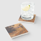 Aftermiddag Walk II Stenen Onderzetter (Zijkant)