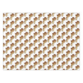 Aftermiddags Tea Party Shower British Teacakes Cak Tafelkleed (Voorkant (Horizontaal))