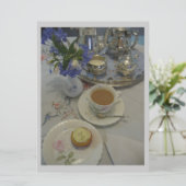 Aftermiddags-theedames Kaart (Staand voorkant)