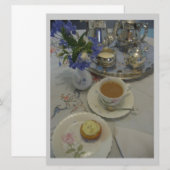 Aftermiddags-theedames Kaart (Voorkant / Achterkant)