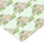 Aftermiddags voor theatergezelschapsbroodjes van d tafelkleed (Gekanteld)