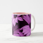 Aftermiddagschoenen Roze bloemen Mok (Voorkant rechts)