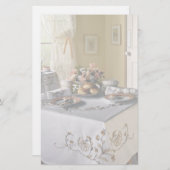 Aftermiddagthee Briefpapier (Voorkant / Achterkant)