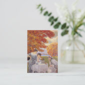 Aftermiddagthee in het Park Visitekaartje (Staand voorkant)